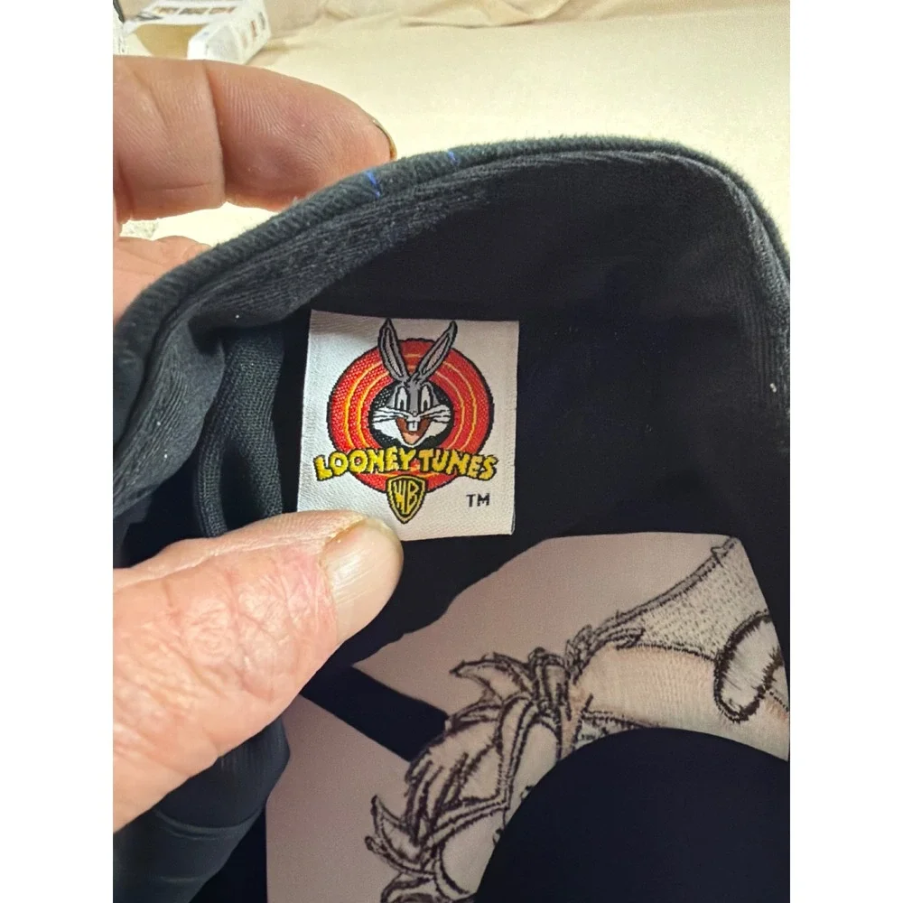 Vintage 1999‎ Looney Tunes Taz Countdown 2000 LCD Display Hat Blue Black NWT